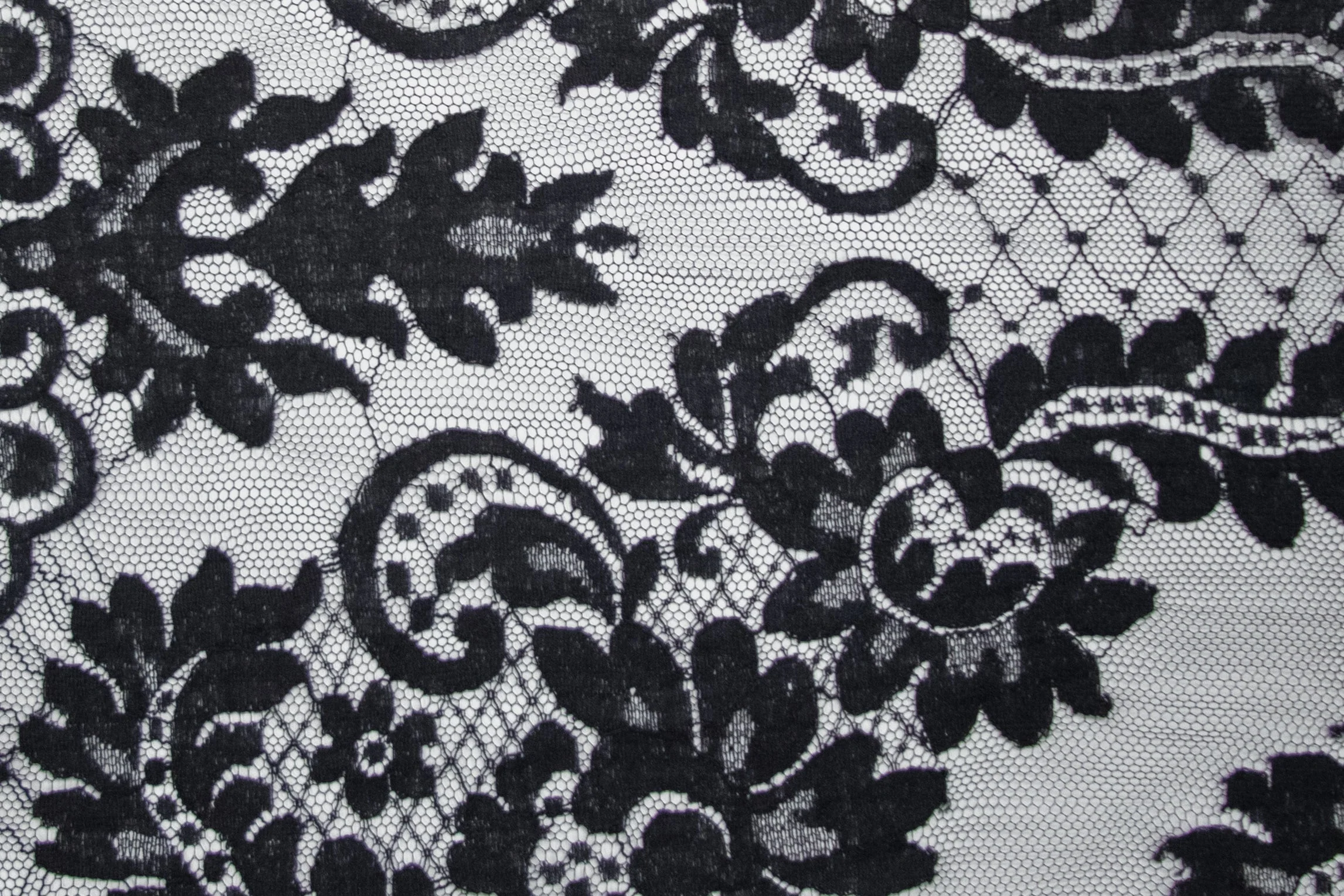 Floral Lace in Back, Made in France - Image 4